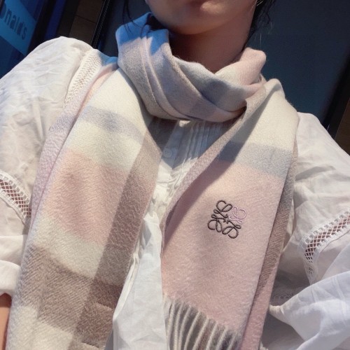 Loewe Scarves Men Womens Fashion Scarf 092