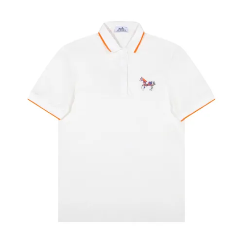 Hermes Luxury Brand Mens Short Sleeve T-Shirt Polo Shirt   