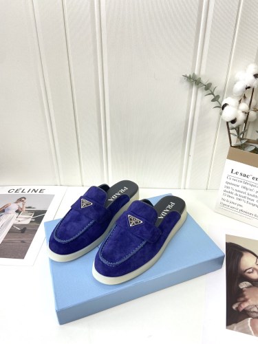 Prada Womens Shoes Casual Luxury Brand Fashion Loafers for Women with Original Box Whatsapp 