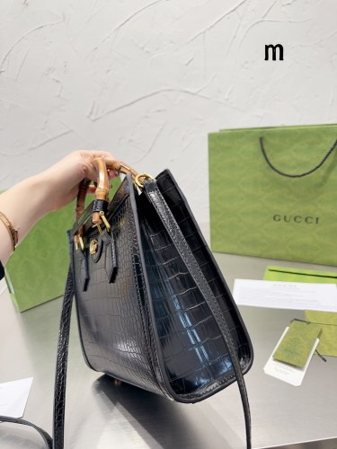 Gucci Womens Bags Shoulder Handbag Luxury Brand Gucci Diana mini tote bag in leather 702732 U3ZDT 5479