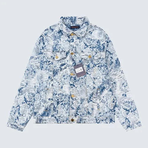 Louis Vuitton Men Womens Jackets Denim Luxury Brand Mens Jackets Top Quality   