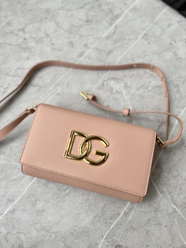 Dolce&Gabbana Womens Bags Shoulder Bag in quilted nappa leather Luxury Brand with Original Box
