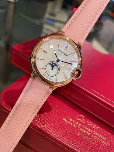 Cartier Womens Watch Luxury Brand Design Fashion Type with Original Box