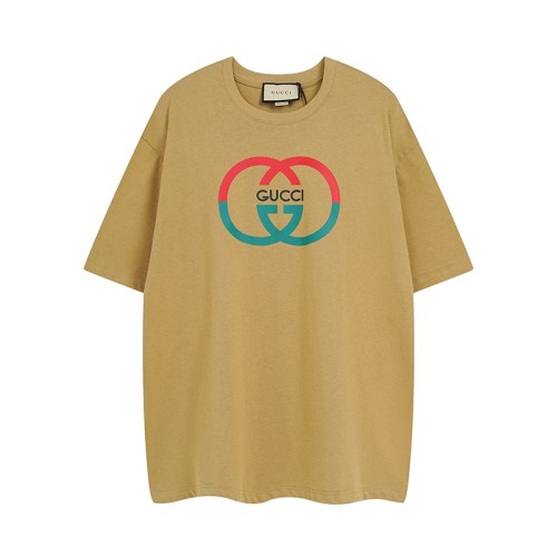 Gucci Luxury Brand Women Mens Short Sleeve T-Shirt COTTON JERSEY PRINTED T-SHIRT ‎771758 XJF68 1152   