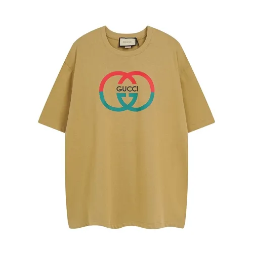Gucci Luxury Brand Women Mens Short Sleeve T-Shirt COTTON JERSEY PRINTED T-SHIRT ‎771758 XJF68 1152   