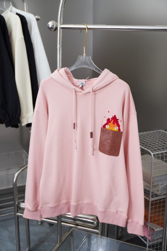 Loewe Womens Mens Hoodie Luxury Brand Mens Sweatshirts   