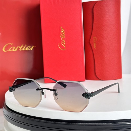 Cartier Sunglasses Luxury Brand Men Womens Sunglasses with Original Box  CT0585S