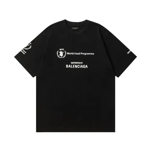 Balenciaga Luxury Brand Women Mens Short Sleeve T-Shirt   