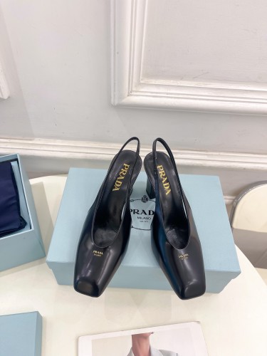 Prada Womens Shoes Sandals Casual Luxury Brand Pumps 8cm Heel with Original Box Whatsapp 