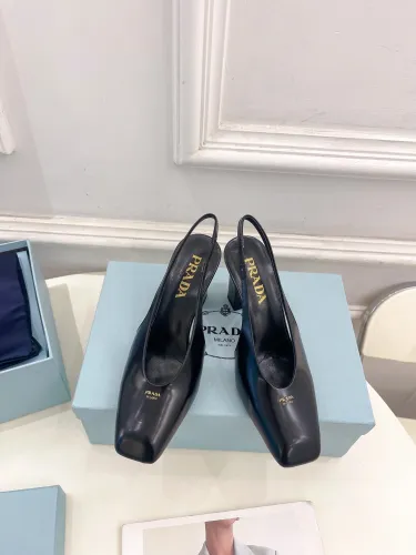 Prada Womens Shoes Sandals Casual Luxury Brand Pumps 8cm Heel with Original Box Whatsapp 