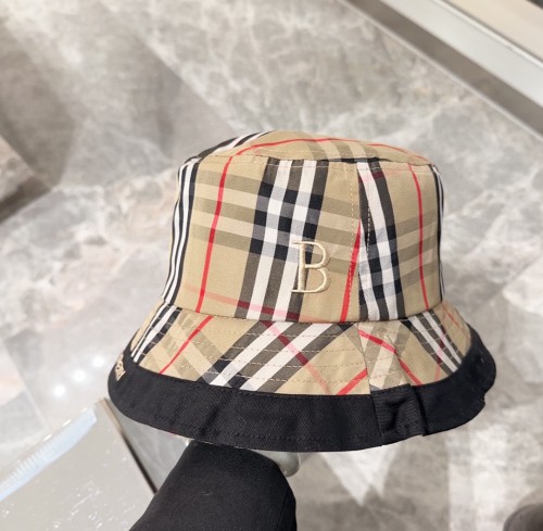 Burberry Womens Mens Cap Bucket Hat Luxury Brand with Original Box  