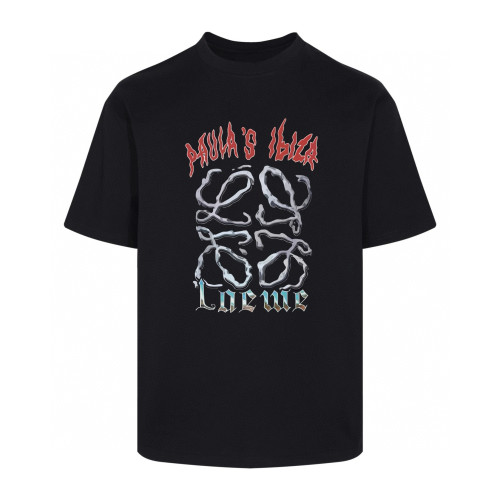 Loewe Luxury Brand Men Womens Short Sleeve T-Shirt   