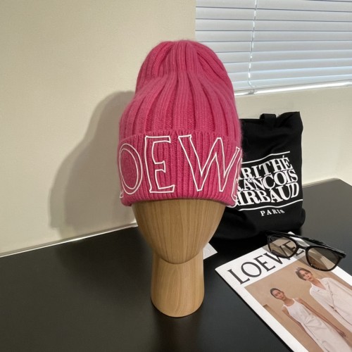 Loewe Womens Knit Hat Luxury Brand Design Loewe Hats with Original Box  
