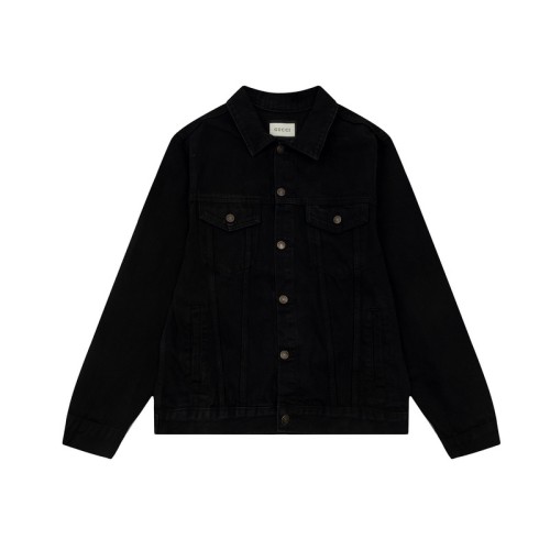 Gucci Men Womens Jackets Coat Luxury Brand Mens Denim Jacket Top Quality   