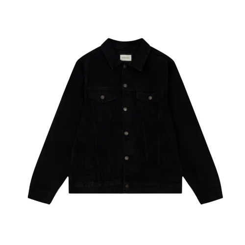 Gucci Men Womens Jackets Coat Luxury Brand Mens Denim Jacket Top Quality   