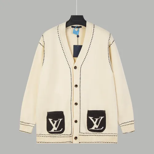 Louis Vuitton Men Womens Sweater Knitwear Luxury Brand Mens Knit Cardigan Top Quality   