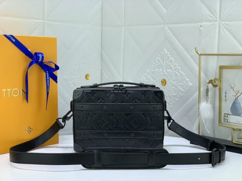 Louis Vuitton Womens Mens Bag Luxury Brand Fashion Type Handle Soft Trunk with Original Box  
