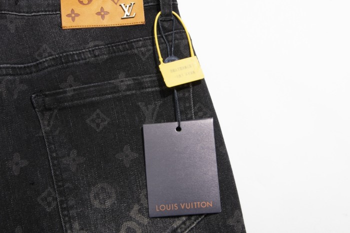 Louis Vuitton Luxury Brand Women Mens Pant Jeans   