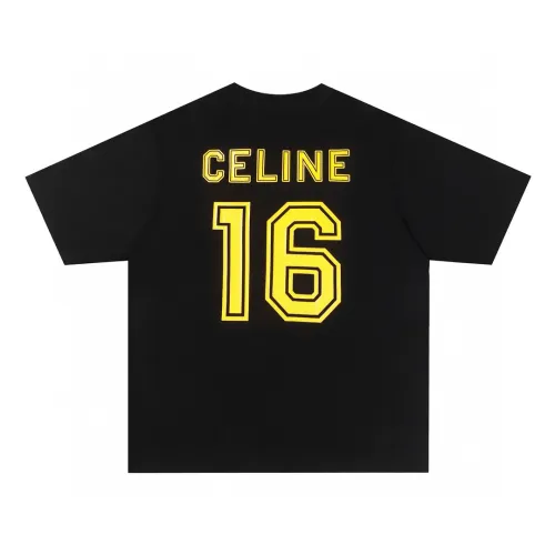 Celine Luxury Brand Women Mens Short Sleeve T-Shirt   