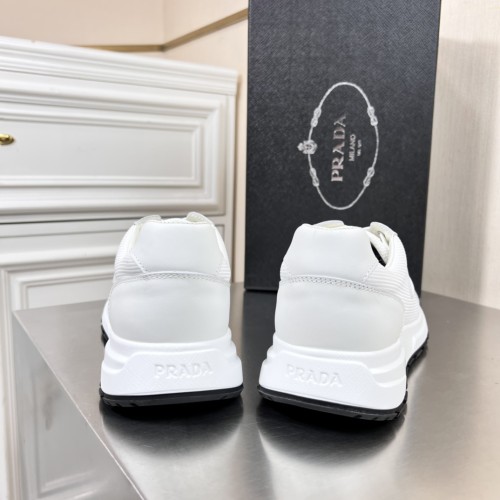 Prada Mens Shoes Casual Luxury Brand Breathable Sneakers with Original Box