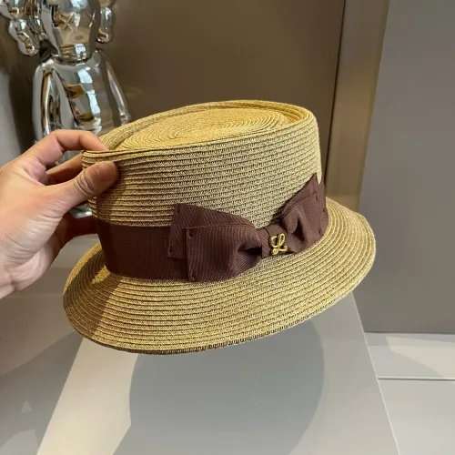 Loewe Womens Bucket Hat Luxury Brand Design Loewe Straw Hats with Original Box  