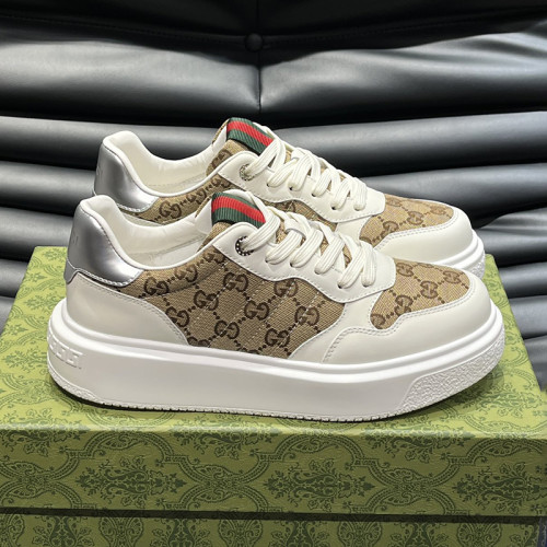 Gucci Mens Shoes Sneakers Luxury Brand Fashion Men's Gucci Re-Web trainer in leather with Original Box Whatsapp 