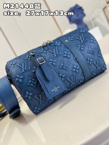 Louis Vuitton Womens Bags Crossbody Bag Luxury Brand CITY KEEPALL M21448 with Original Box  