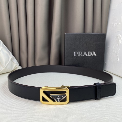 Prada Mens Belt Luxury Brand Fashion Men Belts with Original Box