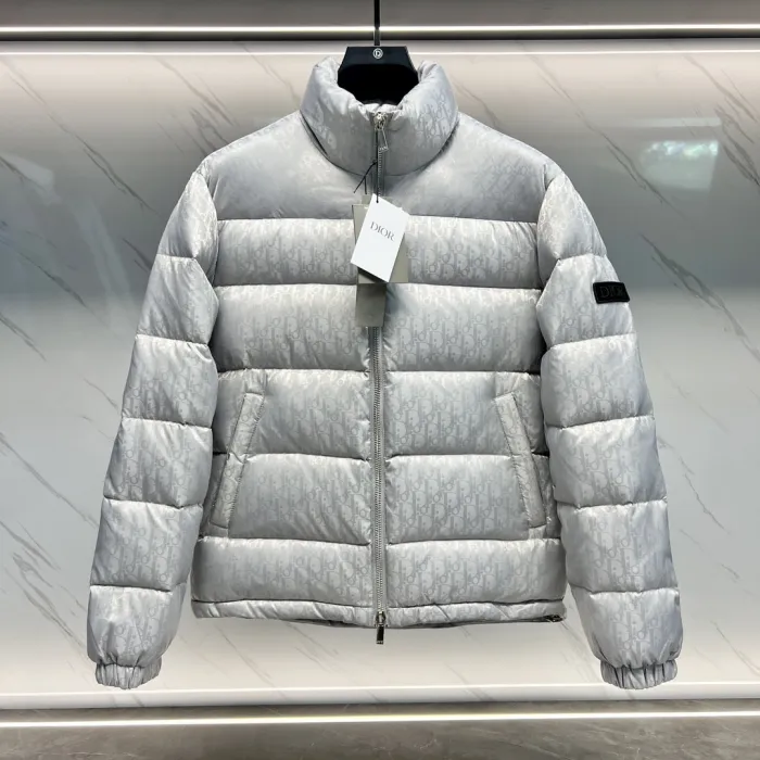 Dior Design Mens Womens Winter Windprood Down Jackets Keep Warm 90% White Duck Down   