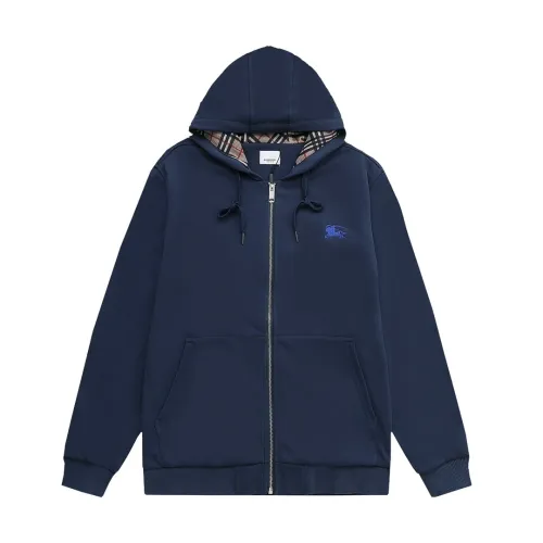 Burberry Womens Mens Sweatshirt Luxury Brand Mens Zip Hoodie   