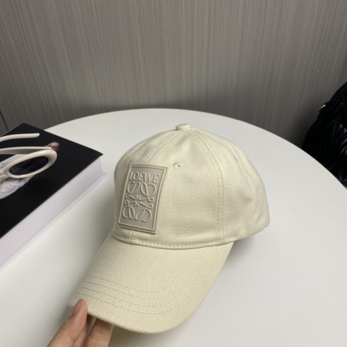 Loewe Men Womens Baseball Hat Luxury Brand Design Loewe Hats Patch cap in canvas with Original Box  