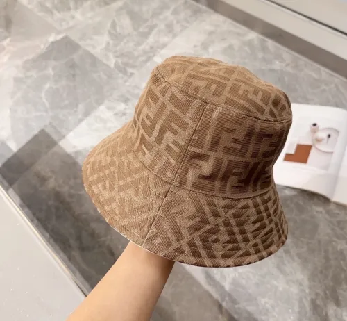 Fendi Men Womens Bucket Hat Luxury Brand Design Fendi Cap with Original Box  