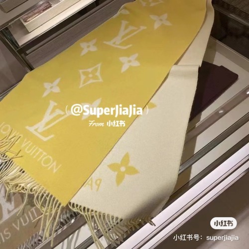 Louis Vuitton Scarves Men Womens Fashion Scarf with Original Box   