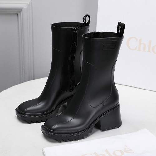 Chloe Chloé Womens Shoes Boots Luxury Brand Ankle Boots Booties 7cm Heel with Original Box Whatsapp