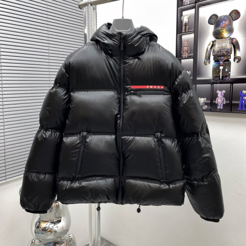 Prada Men Womens Coat Down Jacket Luxury Brand Mens Jacket Top Quality   