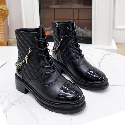 Chanel Womens Shoes Boots Luxury Brand Design with Original Box Women Fashion Ankle Boots Booties
