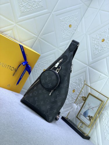 Louis Vuitton Mens Shoulder Bags Luxury Brand Fashion Type Duo Sling Bag with Original Box M30936