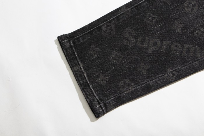 Louis Vuitton Luxury Brand Women Mens Pant Jeans   