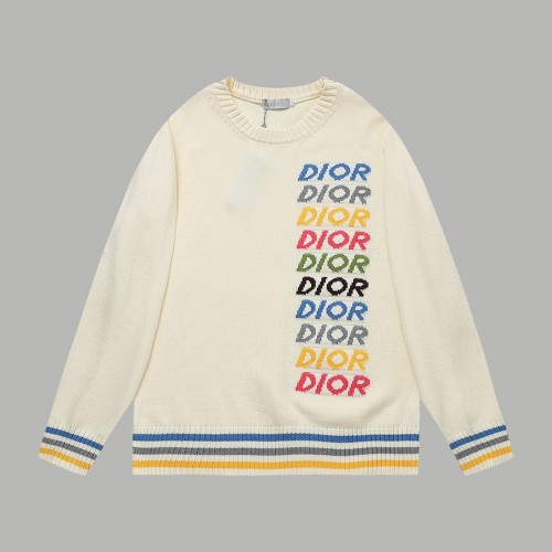 Dior Men Womens Sweater Luxury Brand Mens Knitwear Top Quality   