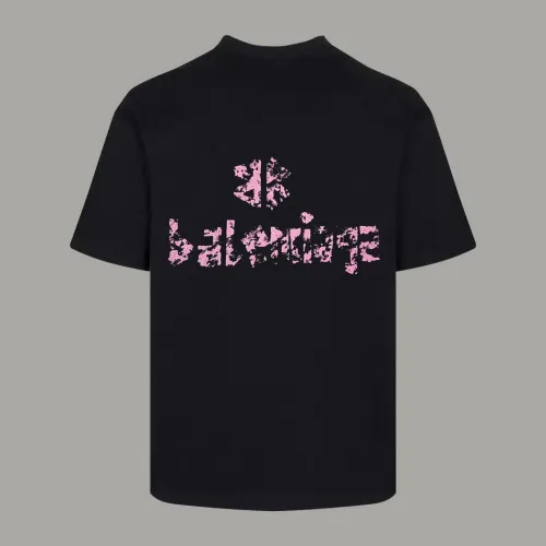 Balenciaga Luxury Brand Women Mens Short Sleeve T-Shirt   