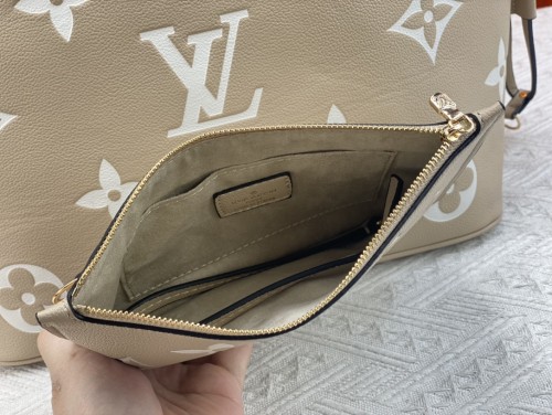 Louis Vuitton Womens Bags Handbags Luxury Brand Fashion Type NEVERFULL MM M21352 Silver Coated canvas