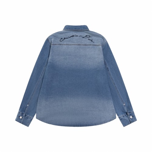 Dior Men Womens Coat Jackets Luxury Brand Mens Denim Jacket Top Quality   