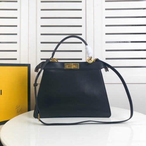 Fendi Womens Bags Shoulder Handbags Luxury Brand Peekaboo ISEEU Shopping Bag with Original Box