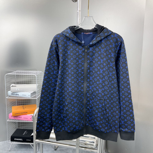 Louis Vuitton Womens Mens Long Sleeve Hoodies Coat Sweatshirt Luxury Brand Mens Sweatshirts   