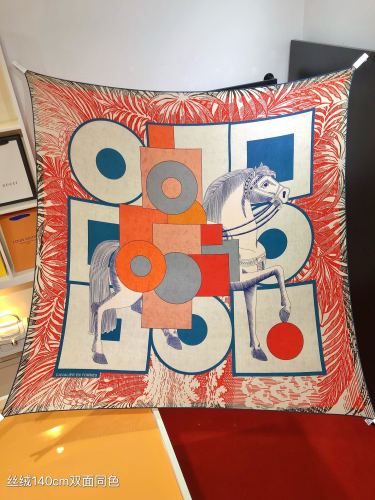Hermes Scarves Womens Fashion Scarf Shawl 078
