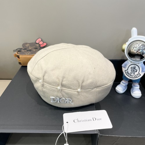 Dior Womens Beret Hat Luxury Brand Design Dior Cap with Original Box  