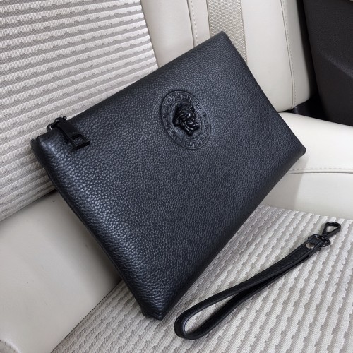 Versace Mens Bags Clutches Wallets Clutch Designer Luxury Brand LA MEDUSA with Original Box