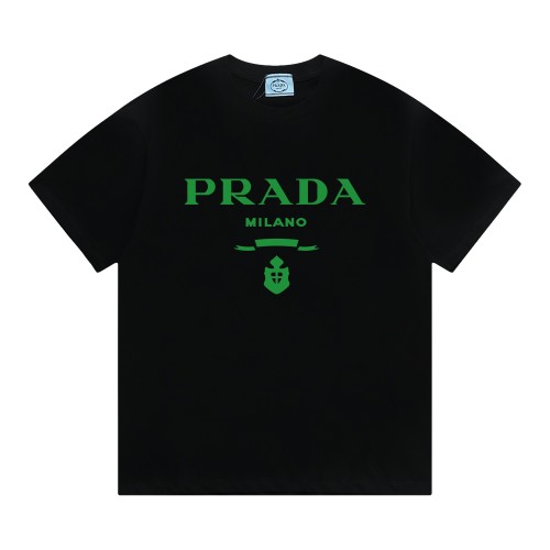 Prada Luxury Brand Men Womens Short Sleeve T-Shirt   