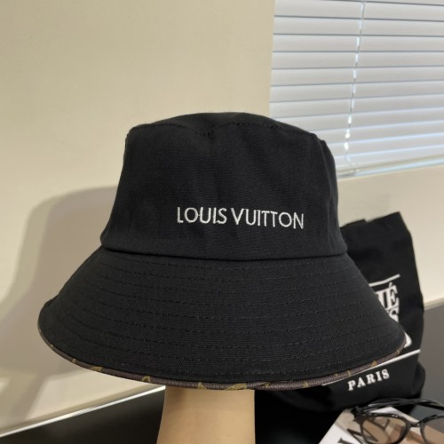 Louis Vuitton Womens Mens Cap Bucket Hat Luxury Brand with Original Box  