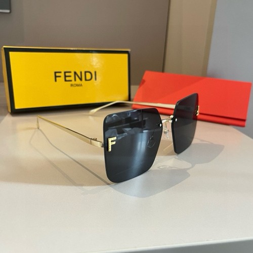 Fendi Sunglasses Luxury Brand Men Womens Sunglasses with Original Box  